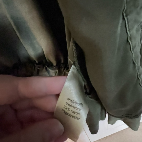 NWT Maurices Dark Green Zip-Up Jacket - Picture 5 of 5